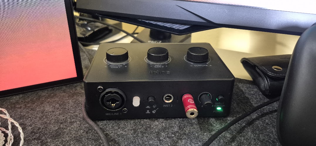 Fifine sc1 conectada ao meu setup